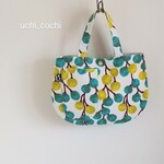 ミニバッグ★ミニトート★ぺたんこバッグ    polk dot kinomi