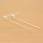 再販3＊ゆらゆら＊バー＊ピアス【銀】