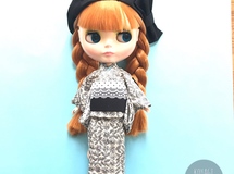 22㎝ドール着物5点セット・送料込み
