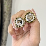 【うちの子アクセサリー❤︎１粒】イヤリング ピアス ハンドメイド