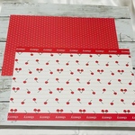 【D-47】デザインペーパー　Cherry×Cherry