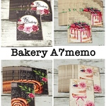 Bakery A7memo complete set