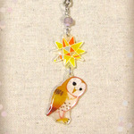 [受注制作]メンフクロウストラップ