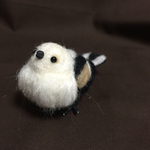 【受注製作】羊毛フェルトのシマエナガ