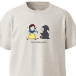 シラユキヒメ【オートミール】ekot Tシャツ <イラスト：タカ（笹川ラメ子）>