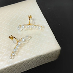 半透明パールイヤカフ