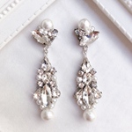 シルバー☆ウエディング ✨ビジューピアス