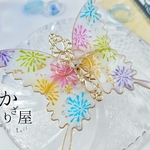 初恋花火の蝶バレッタ（hair ornaments of  butterfly〜Summer first love〜）