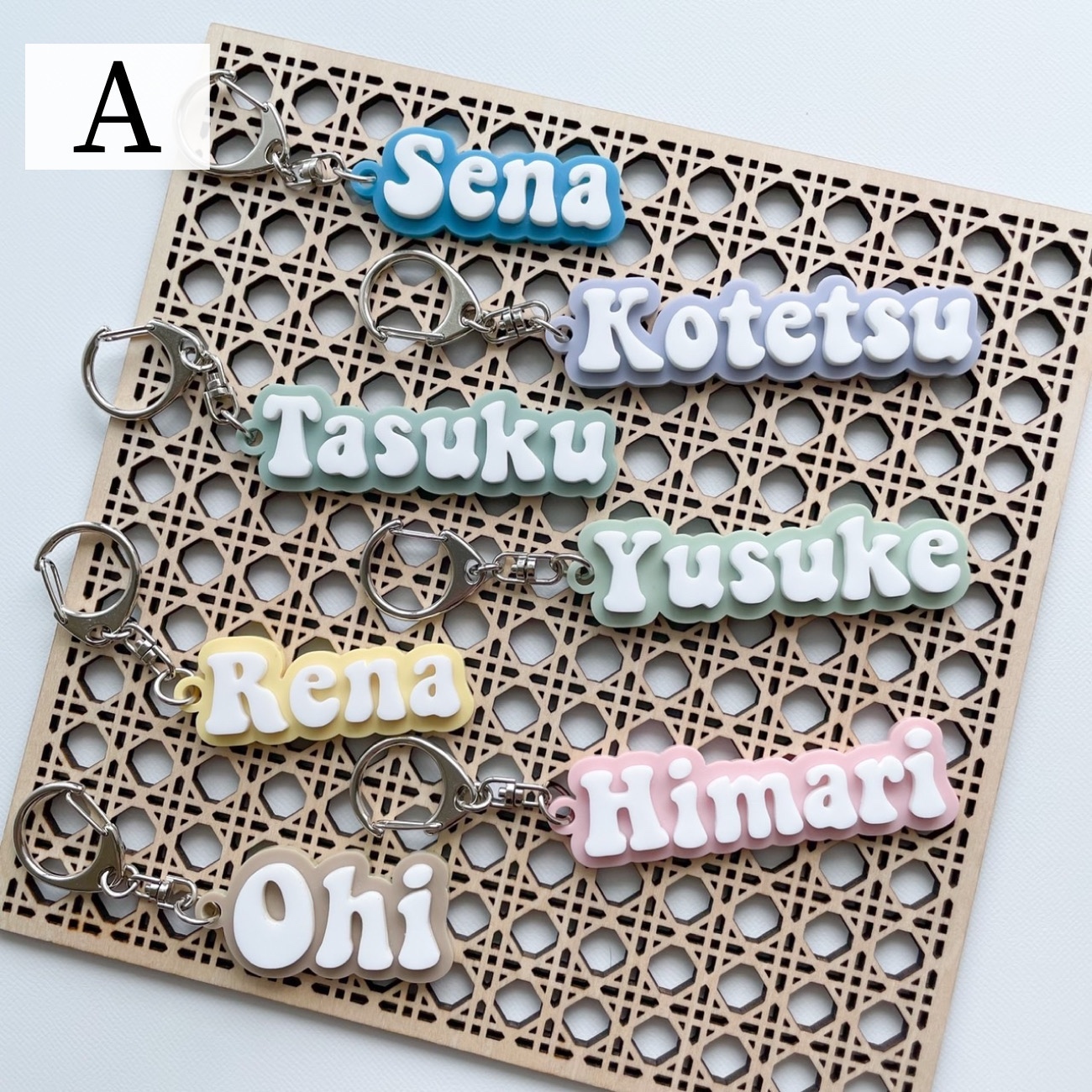 オーダー専用 ୨୧ ネームリングキーホルダー ♡ 推し活 ♡ ハンドメイド Amazon.co.jp: Web deco キーホルダー 【丸型】 推し活 推し
