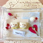 くまちゃんたまごサンドとバニラアイスセット ミニチュアフード