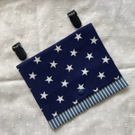 移動ポケット＊星白紺×デニム風
