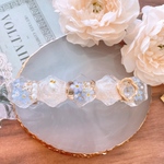 忘れな草のバレッタ