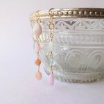 空の色　天然石ピアス/イヤリング