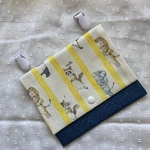 【再販】移動ポケット＊動物×デニム風