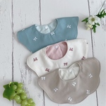 リボン刺繍スタイ