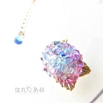 紫陽花ネックレス