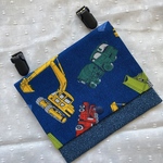 【再販3】移動ポケット＊働く車×デニム風