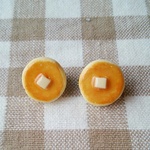 ＊再販8＊【ブローチ16mm】ホットケーキ