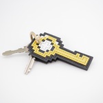 KEY PURSE - gold key -