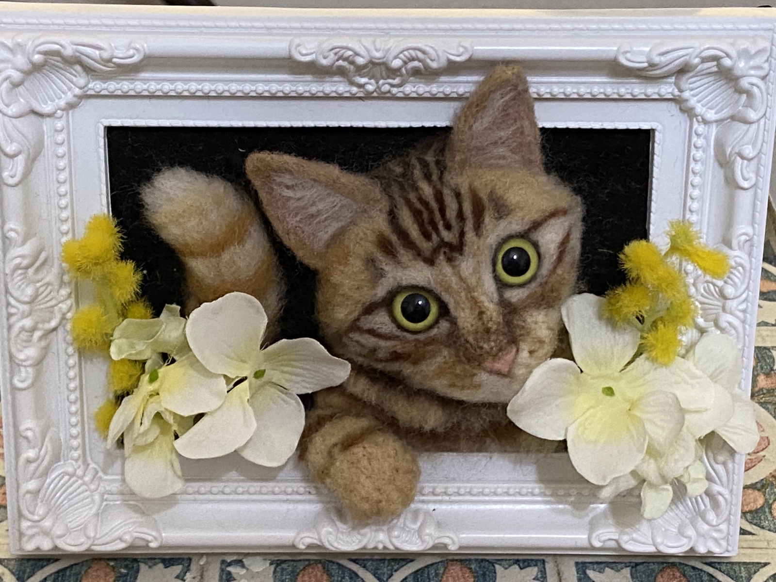オーダー額縁羊毛フェルト - NEKO-AN'S GALLERY（ねこ庵