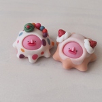 ブロブフィッシュケーキおばけちゃん&イモイモおばけちゃん