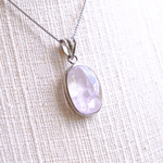 💜愛の成熟度を高めてくれる、清楚な癒しのプリンセスストーン💜クンツァイトペンダントヘッド