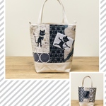 1点のみ　pjcクロッチくんhandmade パッチワークトートバッグ　　　ミナペルホネン