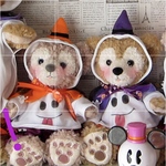 ミルクチョコ様専用 シェリーメイ　ジェラトーニ★SSサイズ パペットに★ハロウィン♪おばけポンチョ♪３点セット