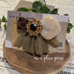 フリンジリボン accessory  ✼̥  ヘアクリップ