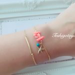 pink  coral × starfish