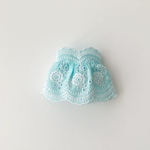 no.093-B 刺繍ベアトップ〈ブルー〉