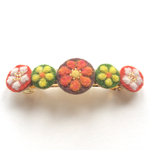 お花のバレッタ4
