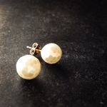 【VIRGO】ミラーボールカット・シェルパールスタッドピアス