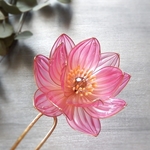 灯花堂・蓮の花の髪飾り・19