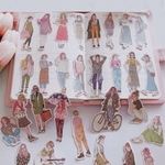 大量♡人物グラフィックステッカー
