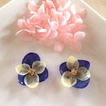 ひとひらあじさいのピアス&イヤリング