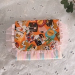 入園入学！！移動ポケット☆女の子☆オレンジ動物柄