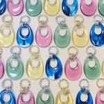 【あかね様専用】💛アクリルフープピアス