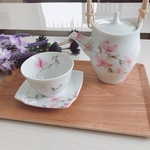おひとり様お茶セット　ポーセラーツ