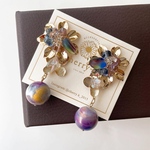 grace flower × marble purple