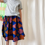 MERMEO【SK-104】130-140 | アフリカンファブリック ふんわりこどもスカート