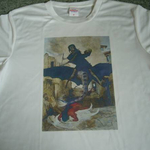 ベックリン ペスト ドライTシャツ パンク 名画  ゴスロリ