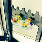 琉球ガラス♡ガラスドームピアス