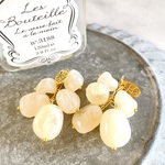 2pcs★charm・glossy honey（プレート付きチャーム）