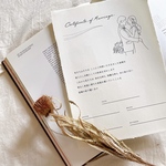 新作✺セミオーダー【結婚証明書/誓約書】A4Illust002