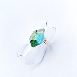 【金具変更可】Art Crystal カケラリングNo.1