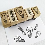 電球はんこ5種セット