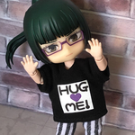 HUG🖤ME  T シャツ　紫【オビツ11 服】
