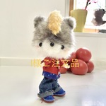 l様ご注文品『アニマルドール！モヒカンおおかみくん♪』