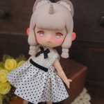 m様専用❤︎ANTUサイズの胸元配色レースワンピース